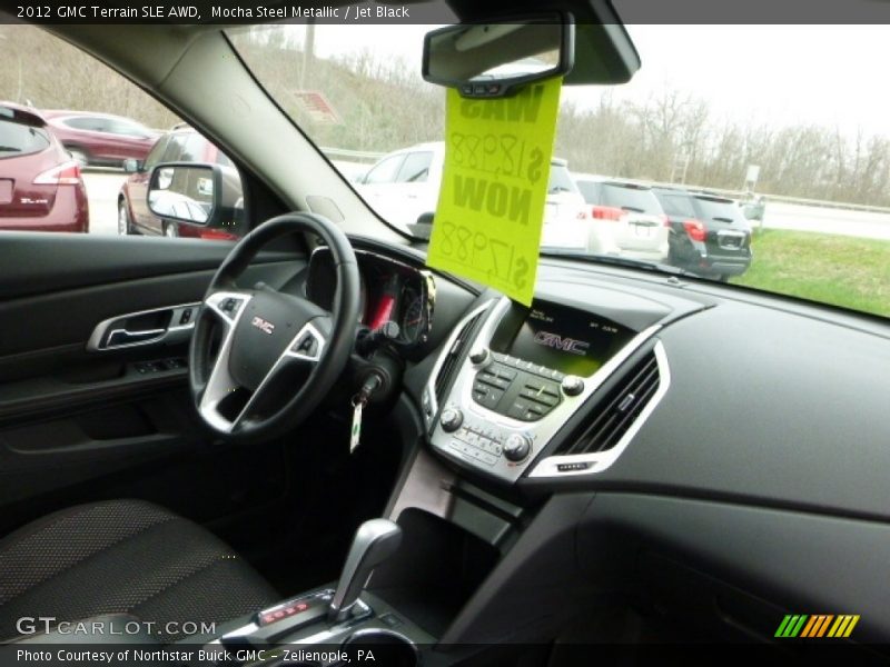 Mocha Steel Metallic / Jet Black 2012 GMC Terrain SLE AWD