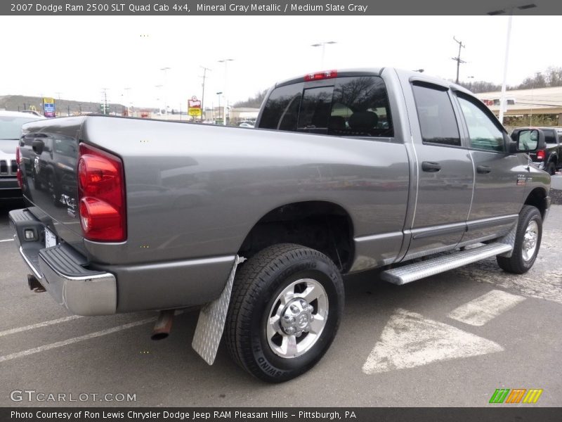 Mineral Gray Metallic / Medium Slate Gray 2007 Dodge Ram 2500 SLT Quad Cab 4x4