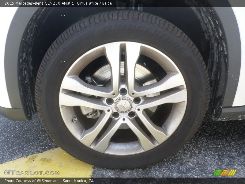 Cirrus White / Beige 2015 Mercedes-Benz GLA 250 4Matic