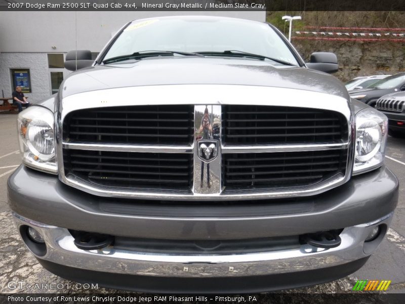 Mineral Gray Metallic / Medium Slate Gray 2007 Dodge Ram 2500 SLT Quad Cab 4x4