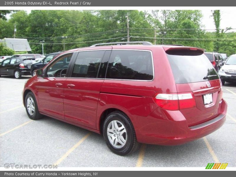 Redrock Pearl / Gray 2005 Honda Odyssey EX-L