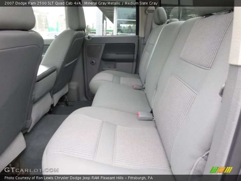 Mineral Gray Metallic / Medium Slate Gray 2007 Dodge Ram 2500 SLT Quad Cab 4x4