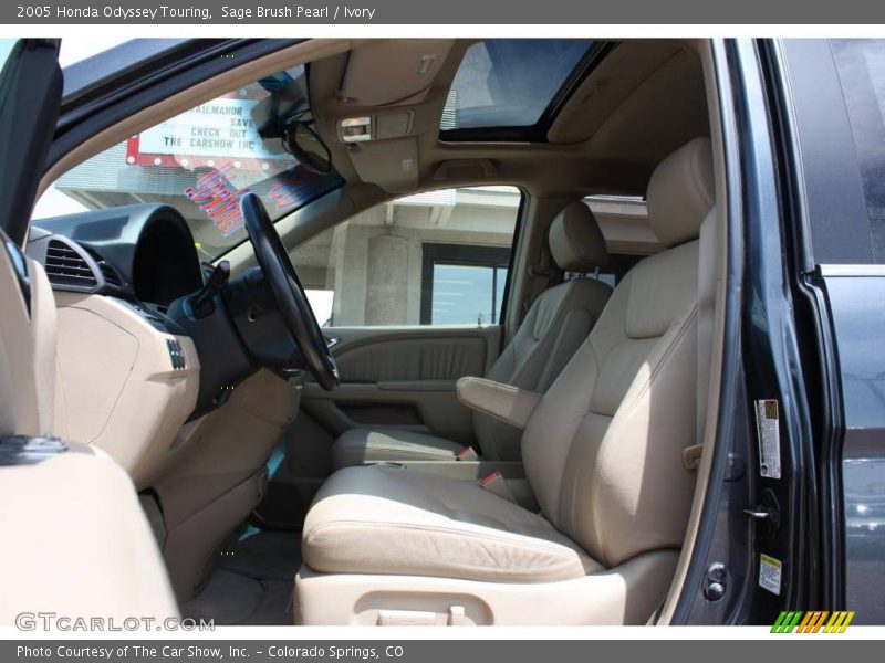 Sage Brush Pearl / Ivory 2005 Honda Odyssey Touring