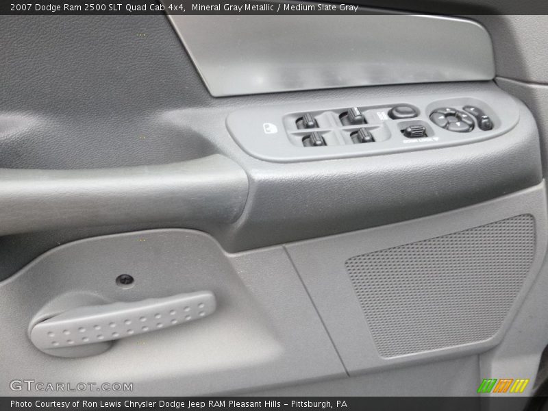 Mineral Gray Metallic / Medium Slate Gray 2007 Dodge Ram 2500 SLT Quad Cab 4x4