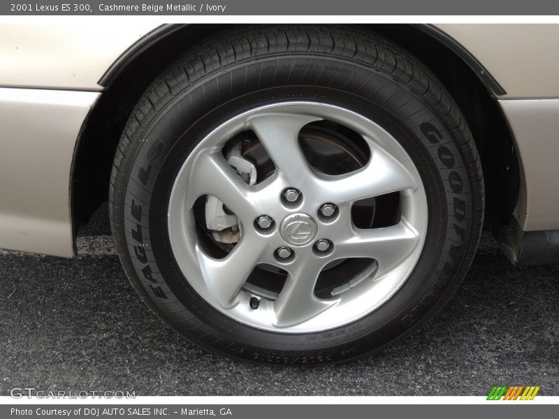 Cashmere Beige Metallic / Ivory 2001 Lexus ES 300