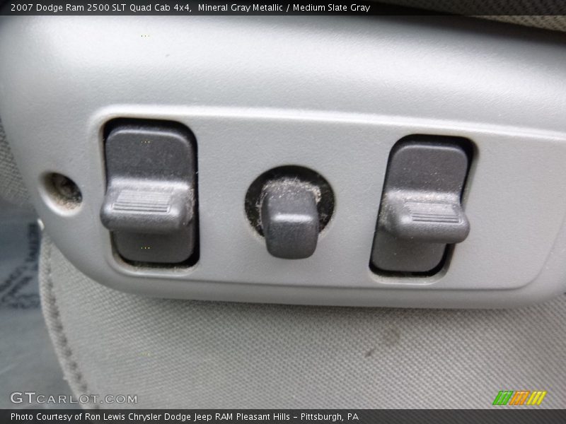 Mineral Gray Metallic / Medium Slate Gray 2007 Dodge Ram 2500 SLT Quad Cab 4x4