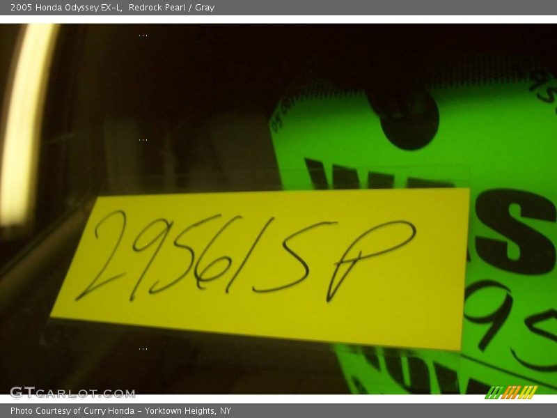 Redrock Pearl / Gray 2005 Honda Odyssey EX-L