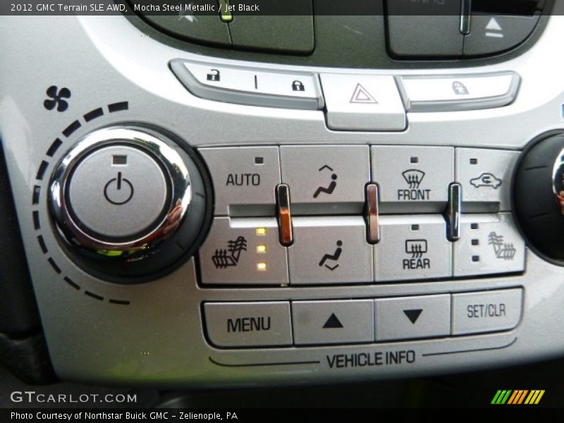 Mocha Steel Metallic / Jet Black 2012 GMC Terrain SLE AWD