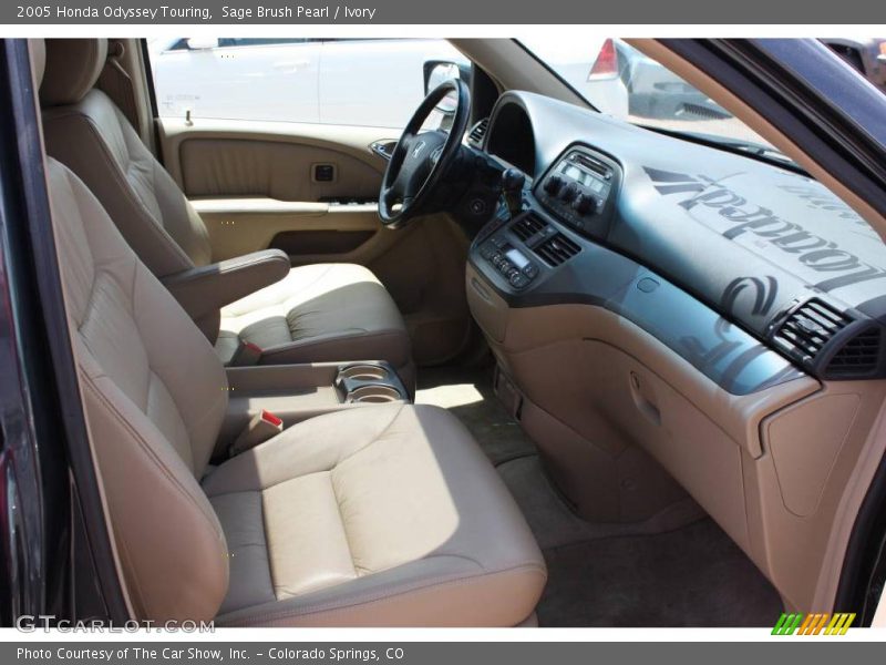 Sage Brush Pearl / Ivory 2005 Honda Odyssey Touring