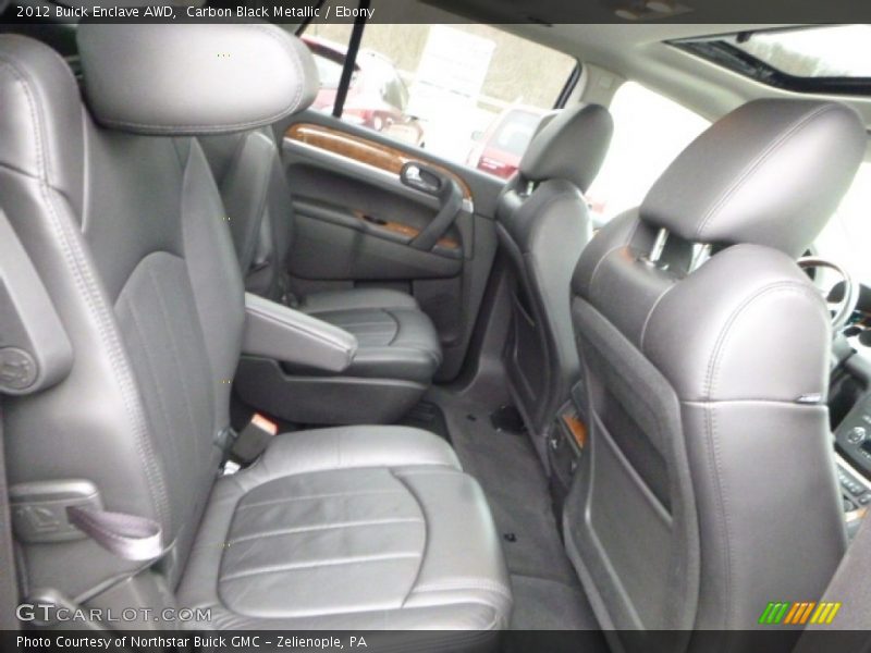 Carbon Black Metallic / Ebony 2012 Buick Enclave AWD