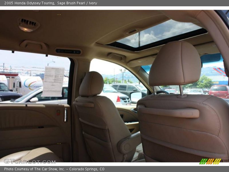 Sage Brush Pearl / Ivory 2005 Honda Odyssey Touring
