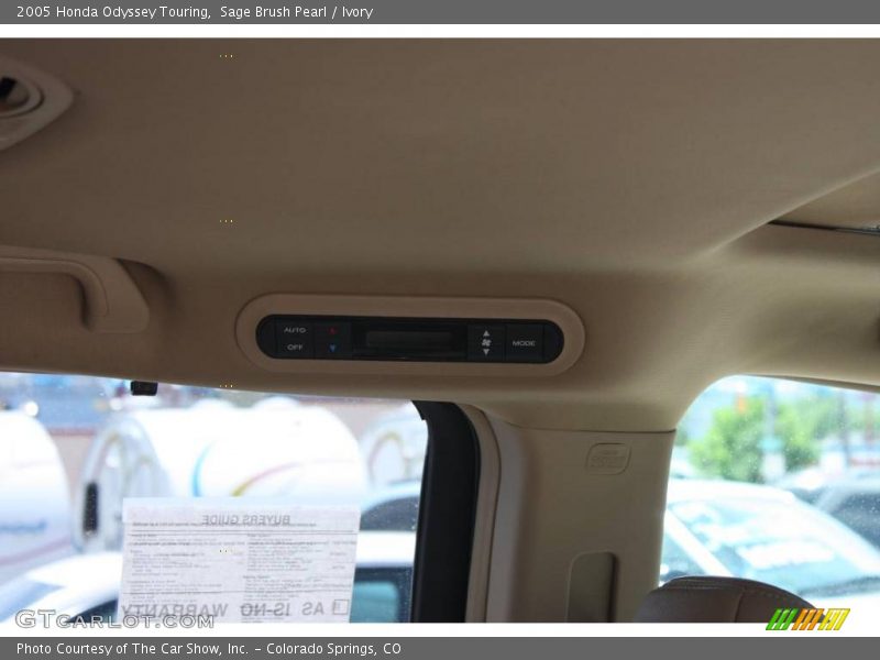 Sage Brush Pearl / Ivory 2005 Honda Odyssey Touring