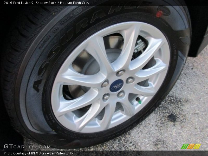 Shadow Black / Medium Earth Gray 2016 Ford Fusion S