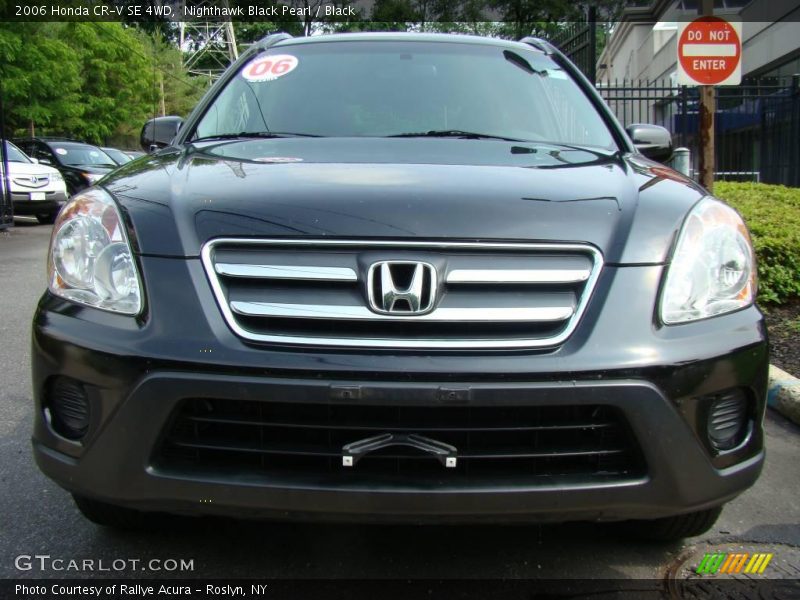 Nighthawk Black Pearl / Black 2006 Honda CR-V SE 4WD