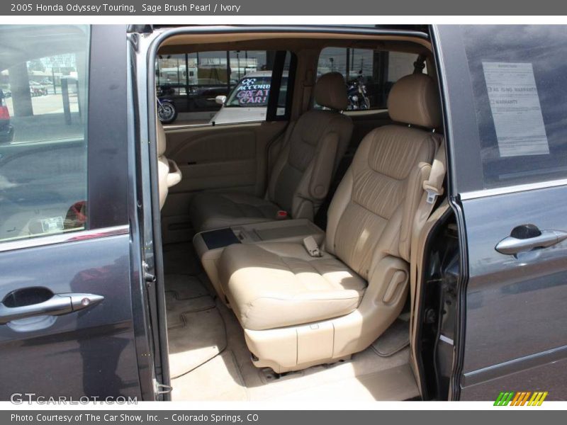 Sage Brush Pearl / Ivory 2005 Honda Odyssey Touring
