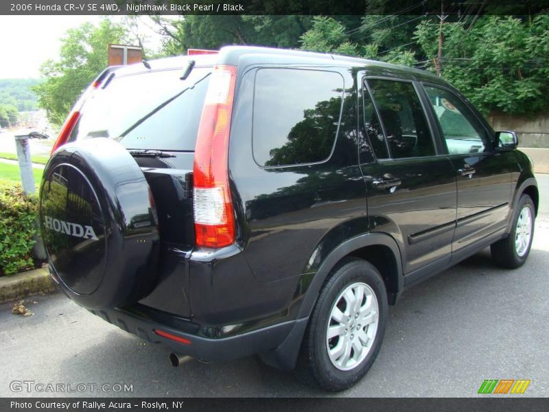 Nighthawk Black Pearl / Black 2006 Honda CR-V SE 4WD