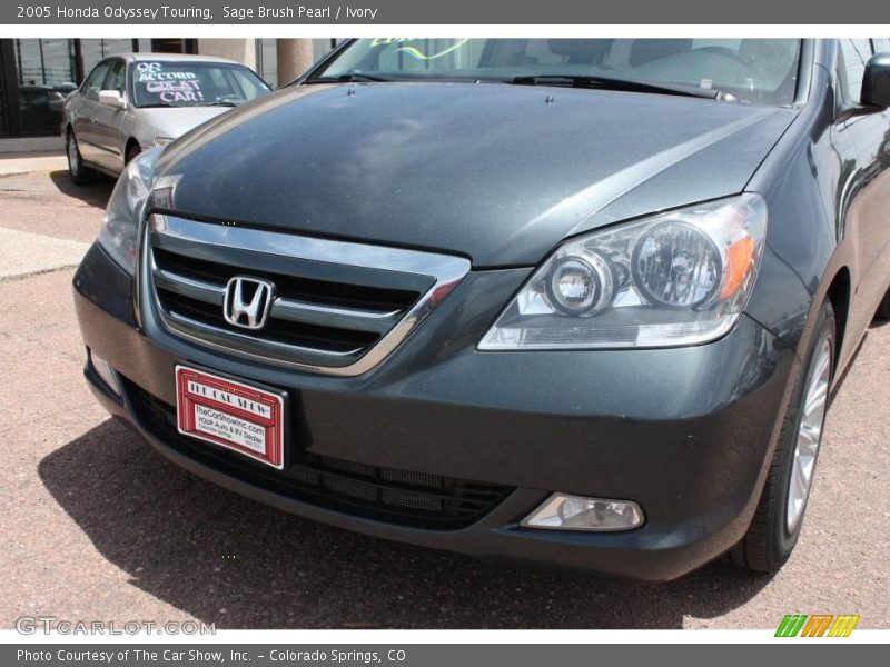 Sage Brush Pearl / Ivory 2005 Honda Odyssey Touring