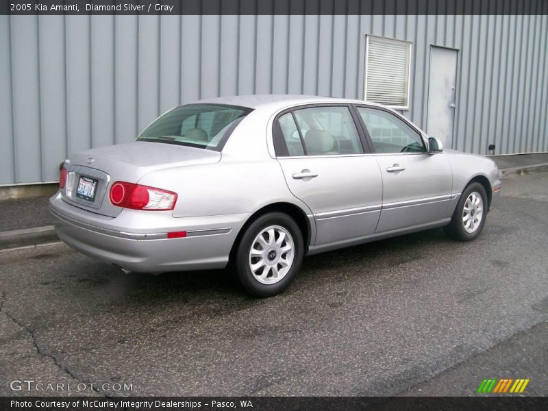 Diamond Silver / Gray 2005 Kia Amanti
