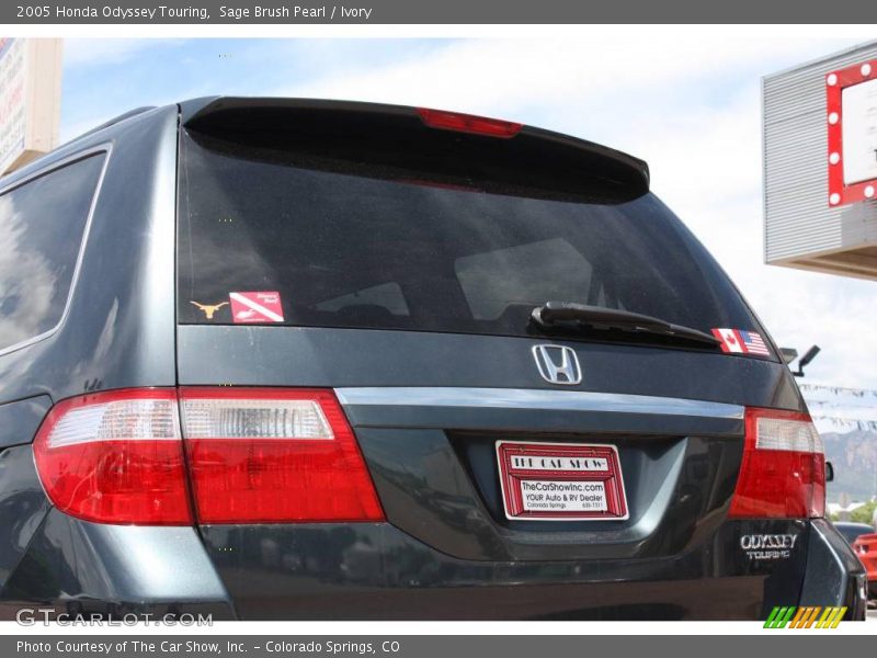Sage Brush Pearl / Ivory 2005 Honda Odyssey Touring