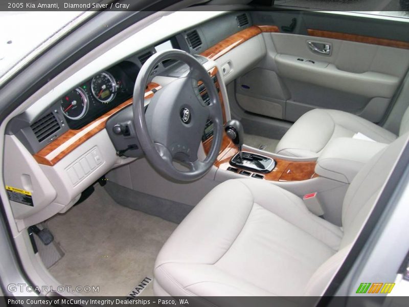 Diamond Silver / Gray 2005 Kia Amanti