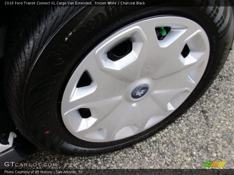 Frozen White / Charcoal Black 2016 Ford Transit Connect XL Cargo Van Extended
