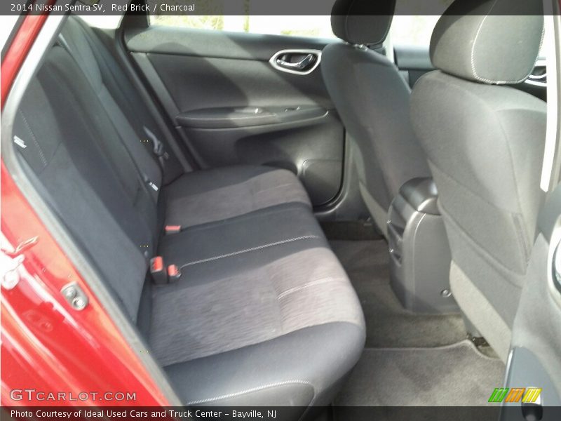 Red Brick / Charcoal 2014 Nissan Sentra SV