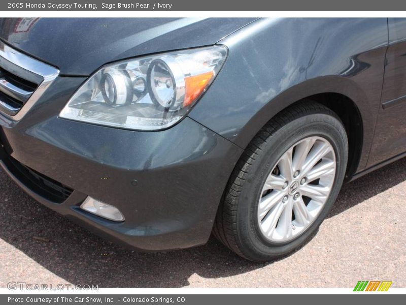 Sage Brush Pearl / Ivory 2005 Honda Odyssey Touring