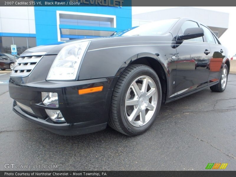 Black Raven / Ebony 2007 Cadillac STS V6