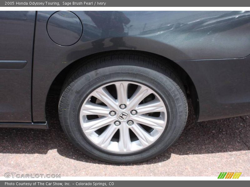 Sage Brush Pearl / Ivory 2005 Honda Odyssey Touring