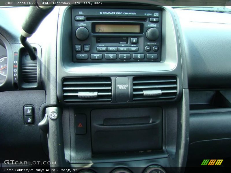 Nighthawk Black Pearl / Black 2006 Honda CR-V SE 4WD