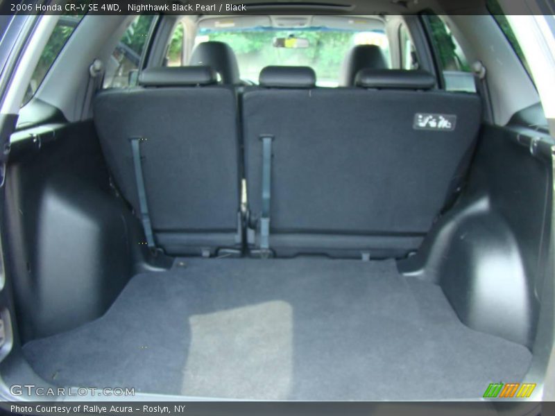 Nighthawk Black Pearl / Black 2006 Honda CR-V SE 4WD