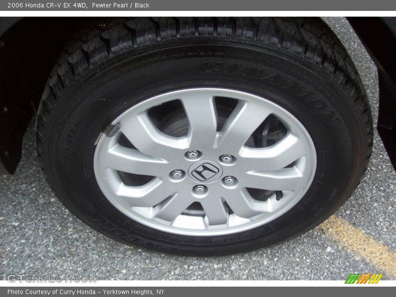 Pewter Pearl / Black 2006 Honda CR-V EX 4WD