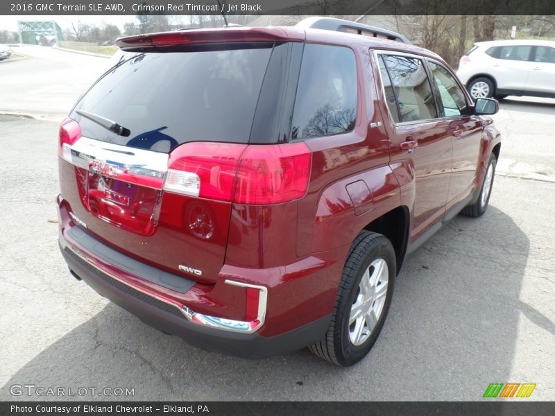 Crimson Red Tintcoat / Jet Black 2016 GMC Terrain SLE AWD