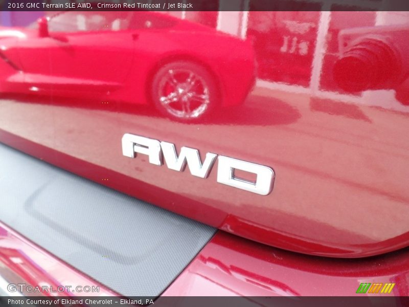 Crimson Red Tintcoat / Jet Black 2016 GMC Terrain SLE AWD