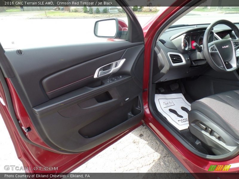 Crimson Red Tintcoat / Jet Black 2016 GMC Terrain SLE AWD