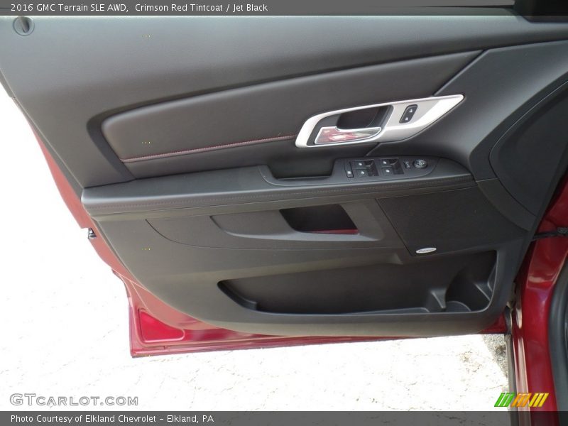 Crimson Red Tintcoat / Jet Black 2016 GMC Terrain SLE AWD