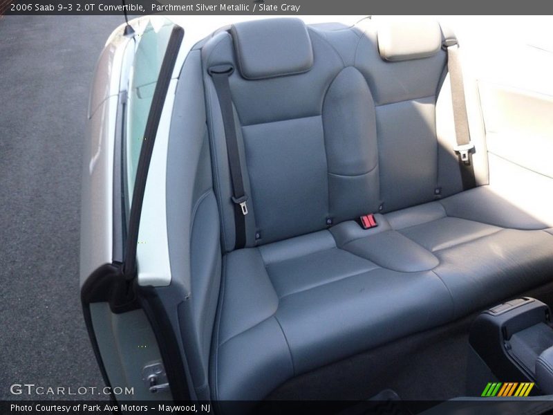 Parchment Silver Metallic / Slate Gray 2006 Saab 9-3 2.0T Convertible