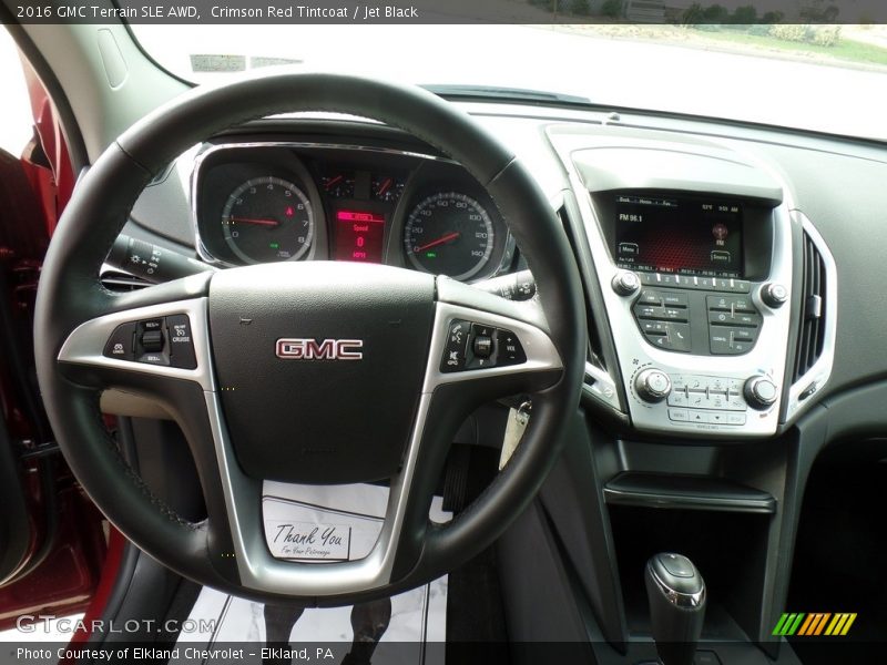 Crimson Red Tintcoat / Jet Black 2016 GMC Terrain SLE AWD
