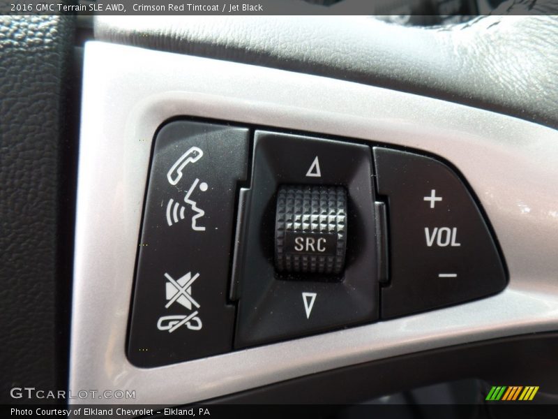 Crimson Red Tintcoat / Jet Black 2016 GMC Terrain SLE AWD