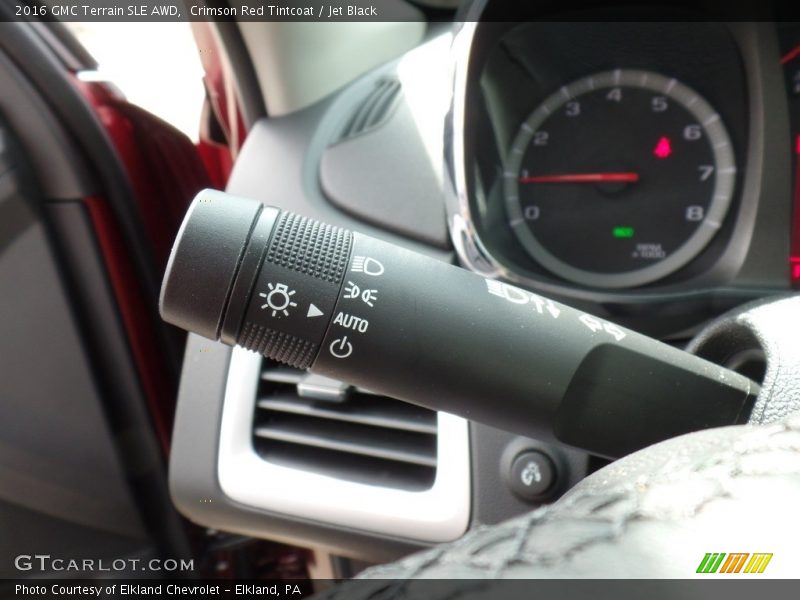 Crimson Red Tintcoat / Jet Black 2016 GMC Terrain SLE AWD