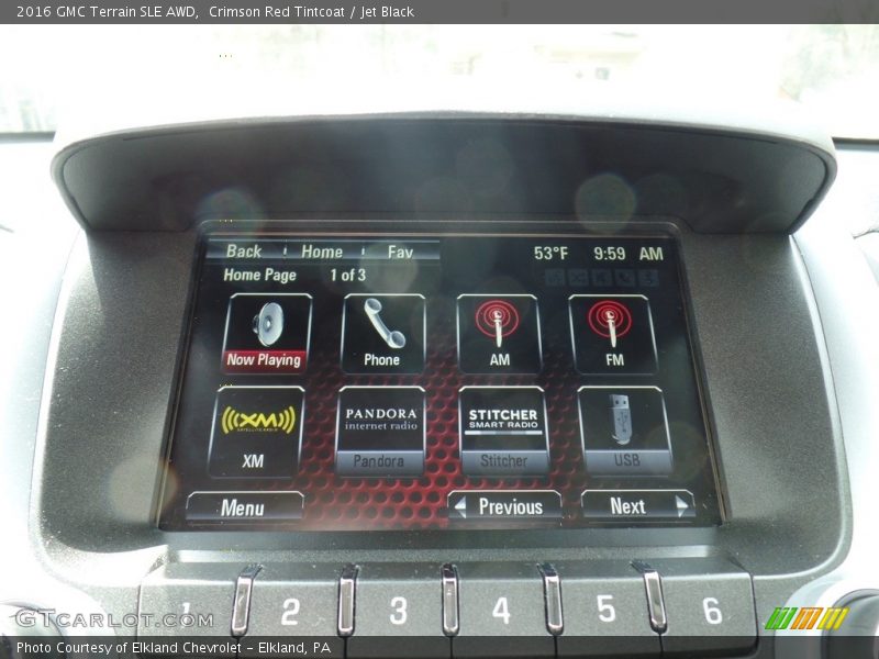 Crimson Red Tintcoat / Jet Black 2016 GMC Terrain SLE AWD
