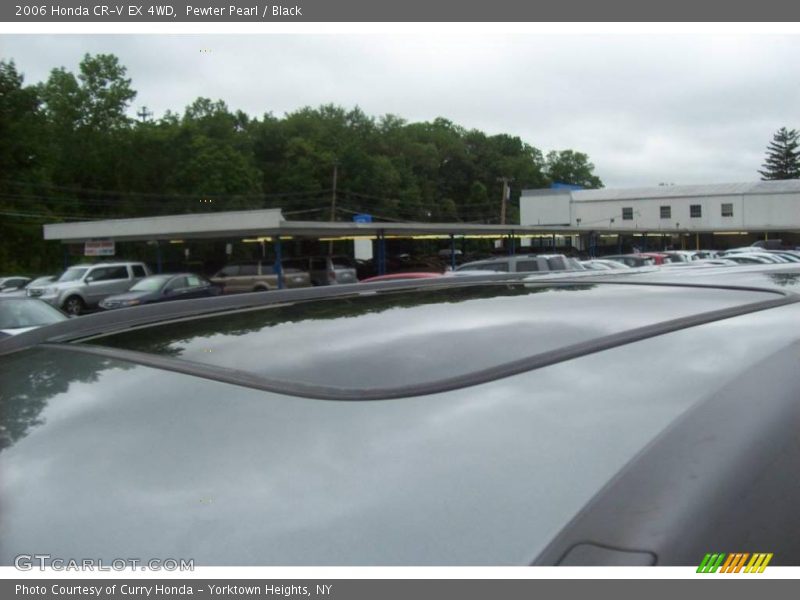 Pewter Pearl / Black 2006 Honda CR-V EX 4WD