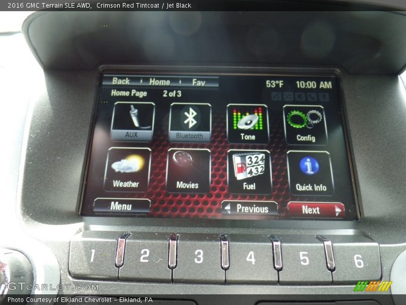 Crimson Red Tintcoat / Jet Black 2016 GMC Terrain SLE AWD