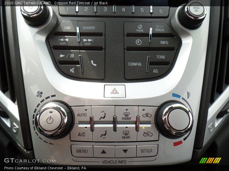 Crimson Red Tintcoat / Jet Black 2016 GMC Terrain SLE AWD