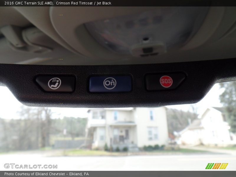 Crimson Red Tintcoat / Jet Black 2016 GMC Terrain SLE AWD