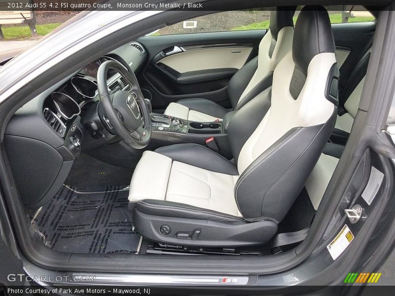 Monsoon Grey Metallic / Black 2012 Audi S5 4.2 FSI quattro Coupe