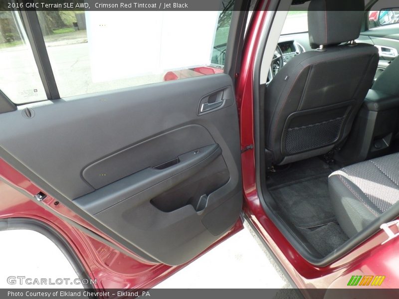 Crimson Red Tintcoat / Jet Black 2016 GMC Terrain SLE AWD