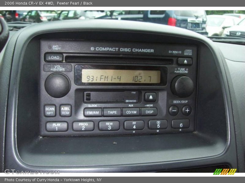 Pewter Pearl / Black 2006 Honda CR-V EX 4WD