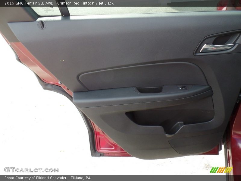 Crimson Red Tintcoat / Jet Black 2016 GMC Terrain SLE AWD