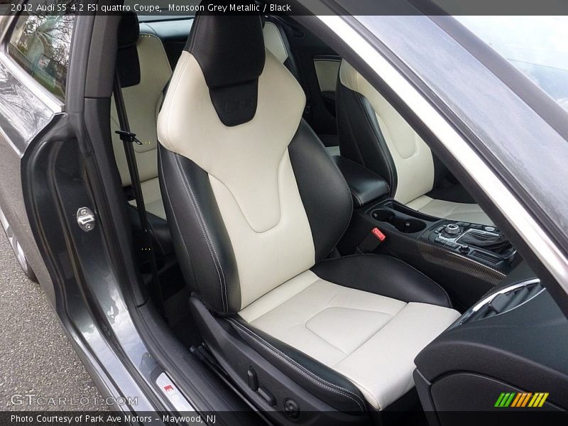 Monsoon Grey Metallic / Black 2012 Audi S5 4.2 FSI quattro Coupe